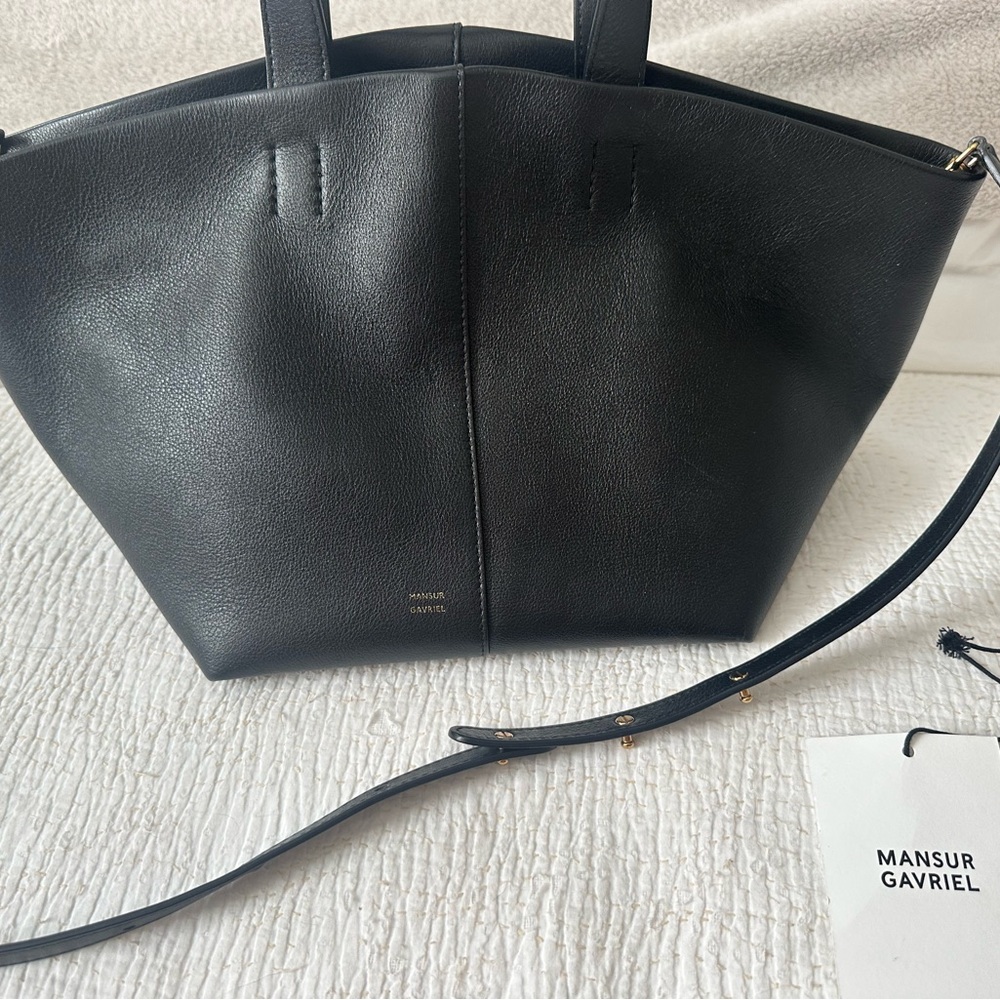 Mansur Gavriel Black Crossbody Bag